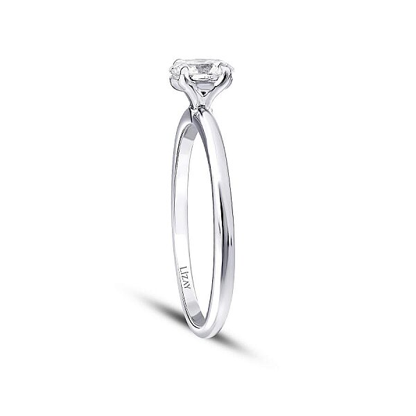 1.50 Karat Pırlanta Oval Tektaş Yüzük - 2