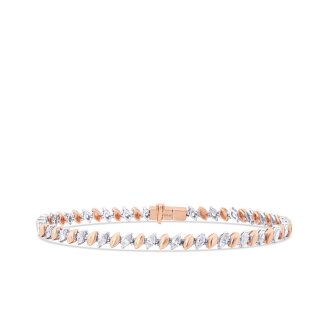 1.54 Karat Pırlanta Markiz Taşlı Bileklik - 1