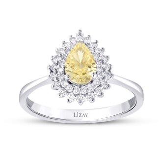 1.88 Karat Pırlanta Fancy Yüzük - Lizay Pırlanta