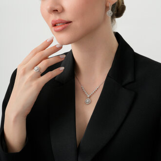 1.03 Karat Pırlanta Baget Gerdanlık - 4