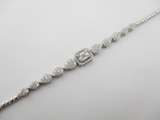 1,16 Karat Pırlanta Bileklik F VS-SI 14 Ayar - Lizay Pırlanta Çarşı Pazar