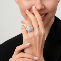 1.24 Karat Pırlanta Trend Yüzük - 1