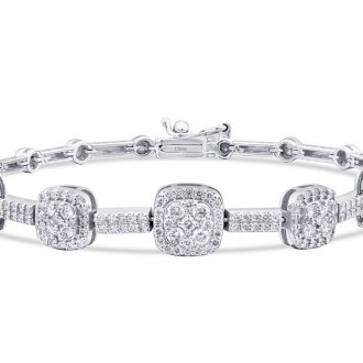 1.26 Karat Pırlanta Trend Bileklik - 2