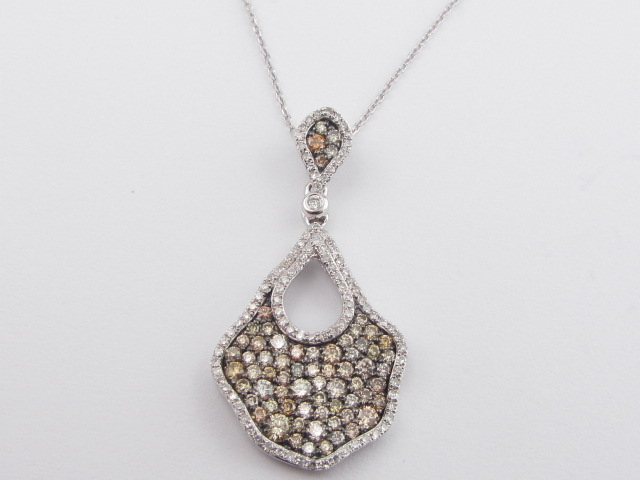 1.48 Karat PIRLANTA GERDANLIK Yarı Değerli Fantazi GERDANLIK 14 AYAR