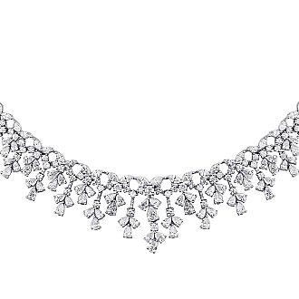 15.94 Karat Pırlanta Gerdanlık - 3