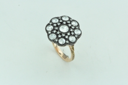 1,53 Karat Elmas Yüzük WH 8 Ayar - 1