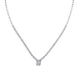 1.53 Karat Pırlanta Baget Gerdanlık - 2