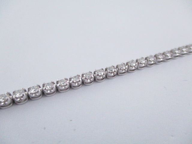 1.89 Karat PIRLANTA BİLEKLİK Su Yolu BİLEKLİK 14 AYAR
