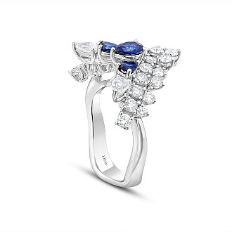 2.34 Karat Pırlanta Safir Yüzük - Lizay Pırlanta - Glow (1)