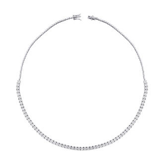 2.50 Karat Pırlanta Su Yolu Gerdanlık - 1