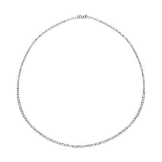 3.35 Karat Pırlanta Su Yolu Gerdanlık - 1