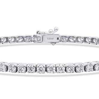 3.60 Karat Pırlanta Su Yolu Bileklik - 2