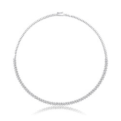 3.87 Carat Diamond Necklace 