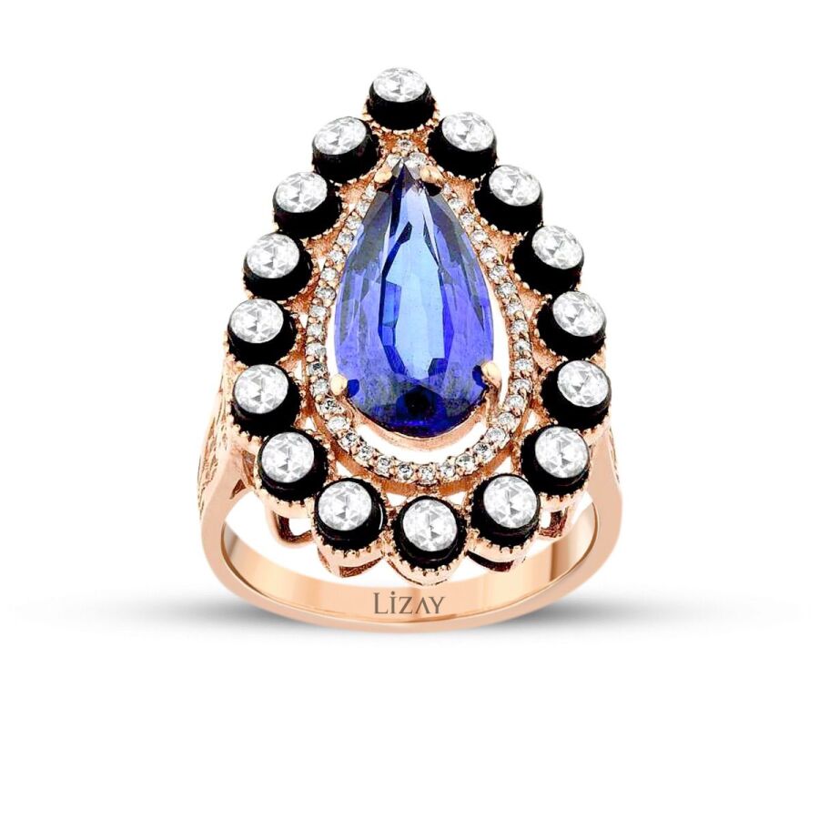 4.30 Karat Elmas Safir Yüzük