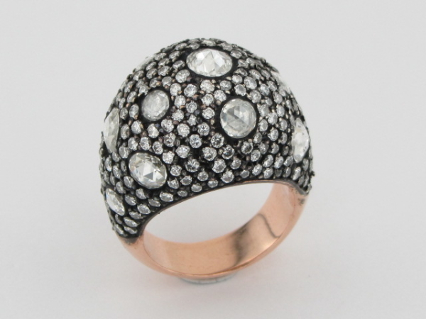4,96 Karat Elmas Yüzük 8 Ayar - 1