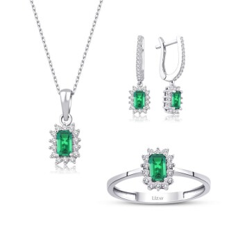 Altın Yeşil Baget Set