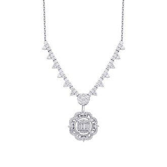 2.13 Karat Pırlanta Baget Set - 2