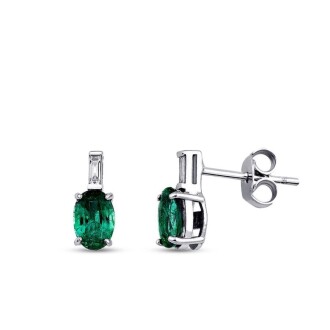 1.76 Karat Pırlanta Zümrüt Set - 4