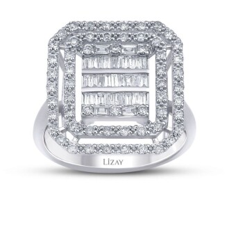 3.22 Karat Pırlanta Baget Set - 4