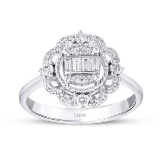 2.13 Karat Pırlanta Baget Set - 4