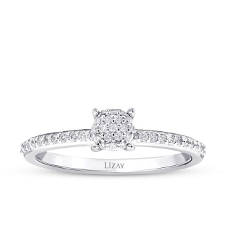 0.37 Karat Pırlanta Trend Tektaş Set - 3