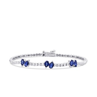 12.91 Karat Pırlanta Safir Set - 4