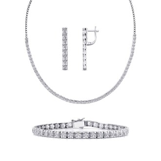 10.31 Karat Pırlanta Su Yolu Set