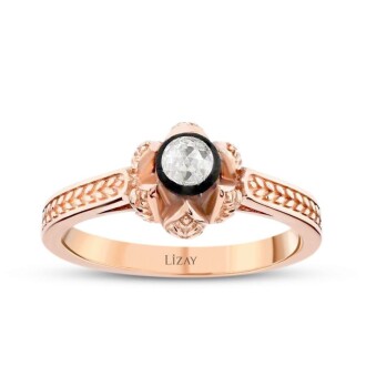 0.54 Karat Elmas Tektaş Set - 3