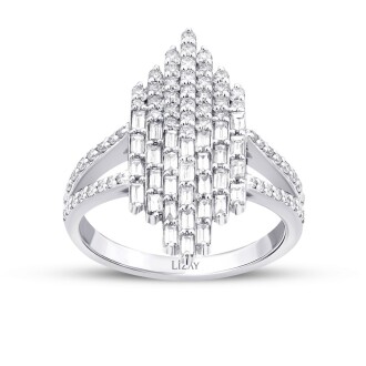 2.42 Karat Pırlanta Baget Set - 3