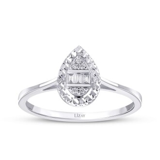 0.21 Karat Pırlanta Baget Mini Set - 3