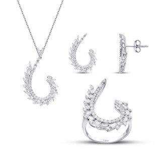 3.01 Karat Pırlanta Baget Set