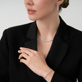 7.29 Karat Pırlanta Su Yolu Set - 5