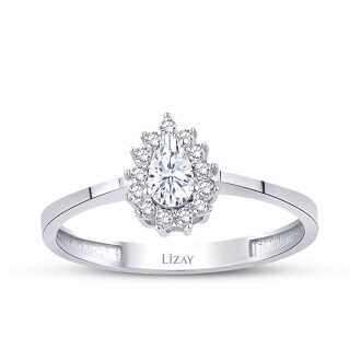 Altın Damla Taşlı Mini Set - 3