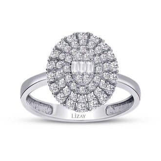 Altın Taşlı Baget Set - 3