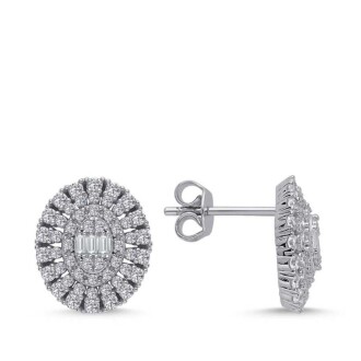 Altın Taşlı Baget Set - 4