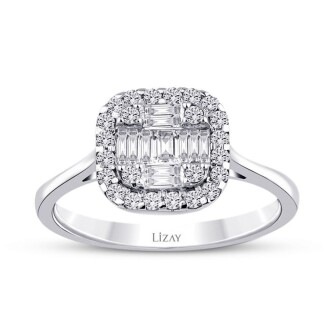 1.97 Karat Pırlanta Baget Set - 3