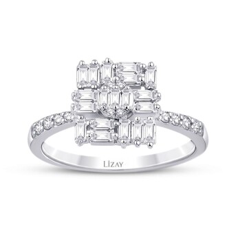 1.77 Karat Pırlanta Baget Set - 3