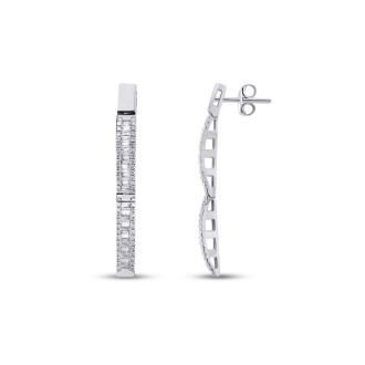 5.30 Karat Pırlanta Baget Set - 4