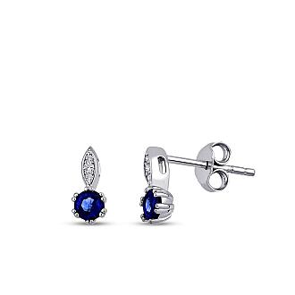 1.30 Karat Pırlanta Safir Set - 3