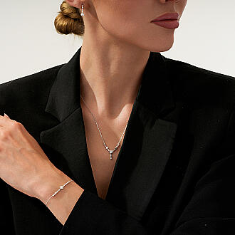 0.56 Karat Pırlanta Çiçek Trend Set - 5