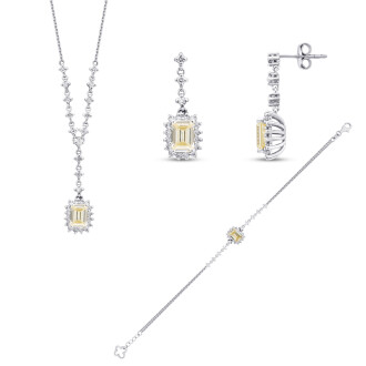 8.01 Karat Pırlanta Fancy Set