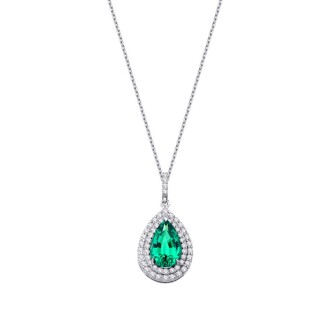 5.25 Karat Pırlanta Green Quartz Set - 2