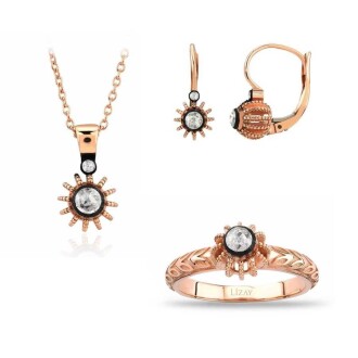 0.42 Karat Elmas Tektaş Set