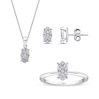 0.51 Karat Pırlanta Trend Set - 1