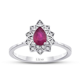 2.93 Karat Pırlanta Yakut Set - 3