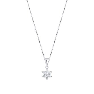 0.97 Karat Pırlanta Çiçek Set - 2