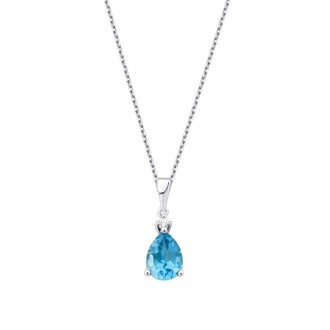 5.00 Karat Pırlanta Blue Topaz Set - 2