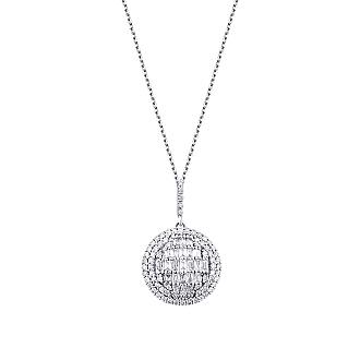 2.13 Karat Pırlanta Baget Taşlı Set - 2