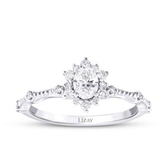 1.83 Karat Pırlanta Oval Set - 4