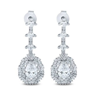 Altın Damla Taşlı Düğün Seti - 5